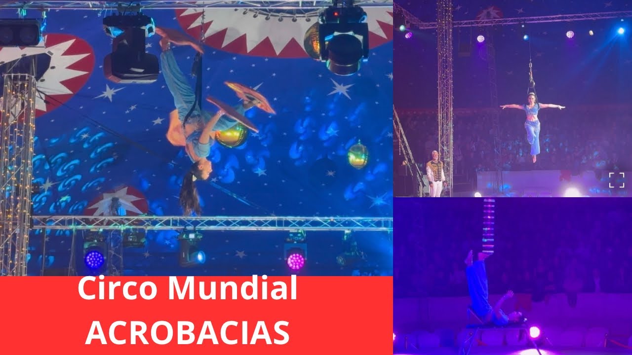 Circo 🎪 Mundial en Madeira Increible la Acrobacia🤸 de esta chica 😱😱 