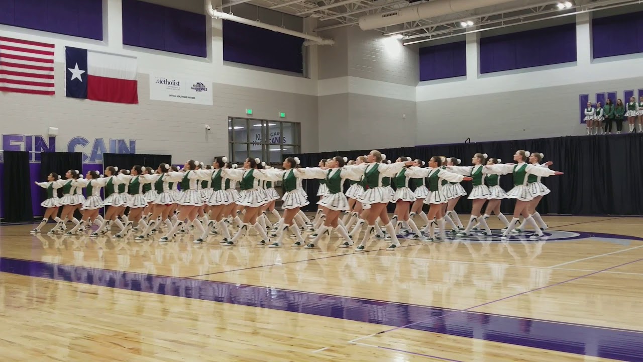 The Woodlands Highsteppers Drill Team Kick Routine