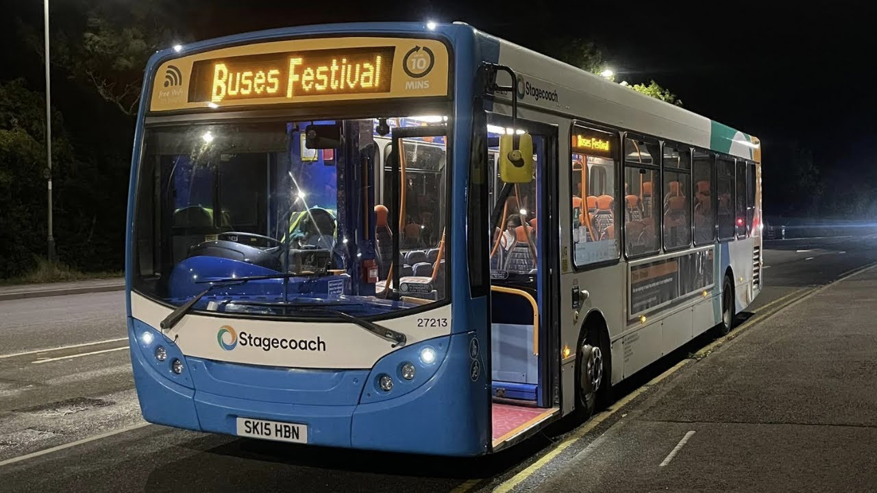 THROTTLE TRICKERY! Stagecoach Midlands 27213 (SK15 HBN) Route 77 | Redline!