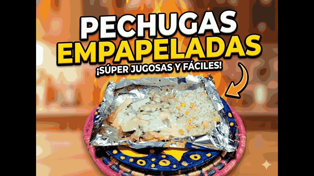 Enfoque en lo fácil: Cena Rápida y Deliciosa: Pechugas Empapeladas 😋🔥👌