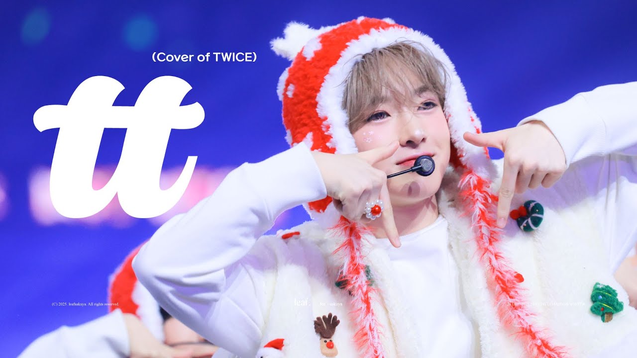 [4K] 251225 SBS 가요대전 'TT (원곡 TWICE)' l 엔시티 위시 사쿠야 직캠 티티 FOCUS FANCAM