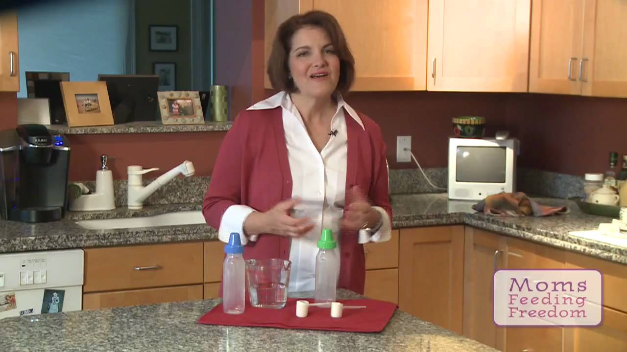 Safely Preparing a Baby Formula Bottle, Infant Feeding Tips from Barb Dehn, RN