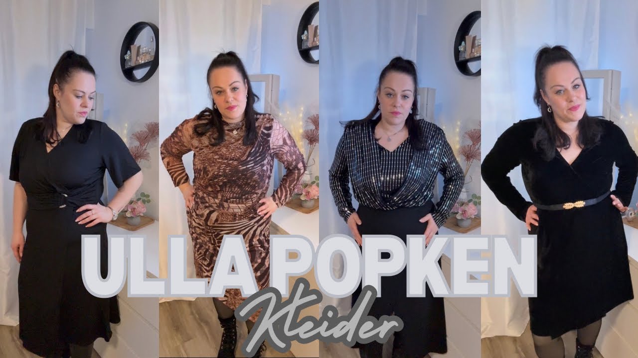 4 Kleider ab Größe 42  von Ulla Popken + 10% Rabattcode für Neukunden 