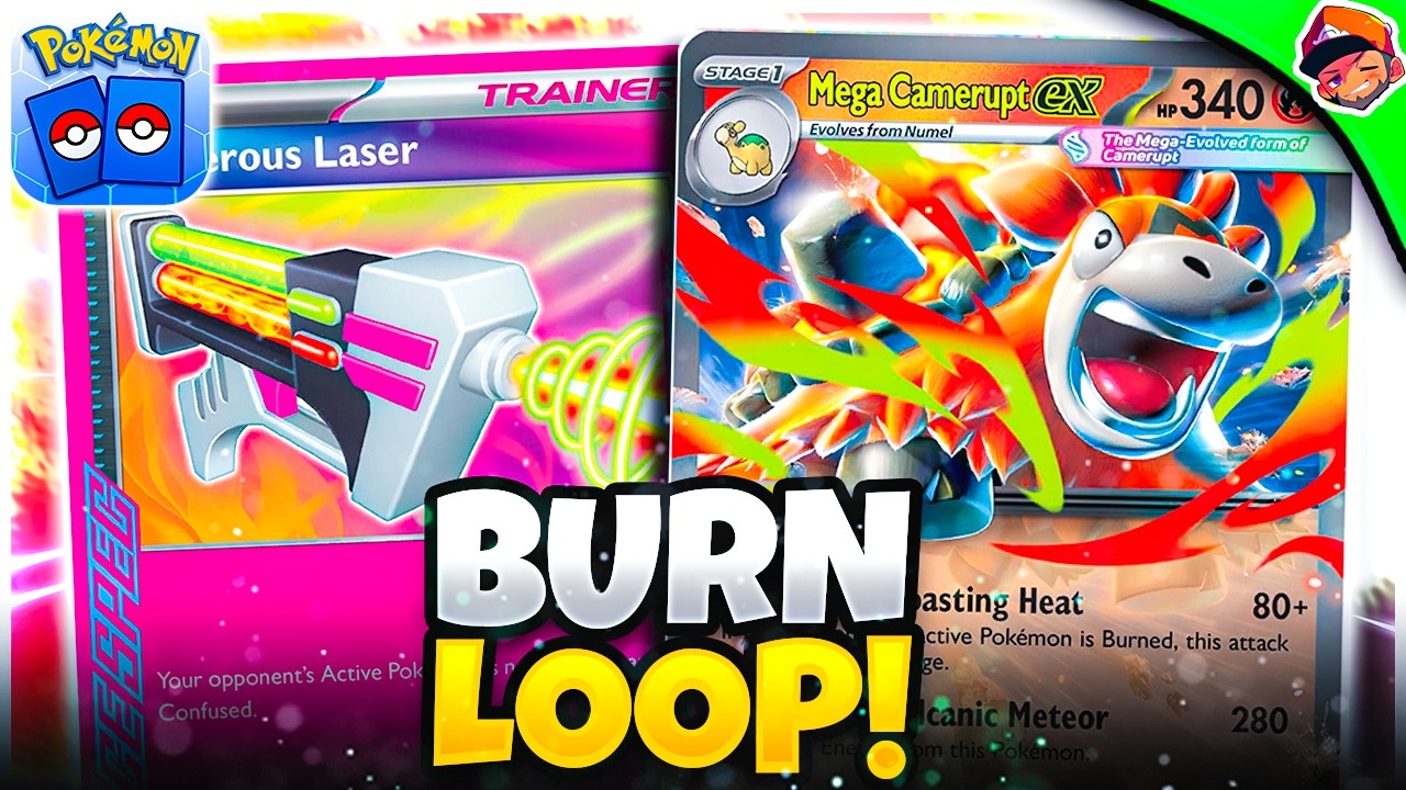 Mega Camerupt EX Deck That Never Stops Burning!