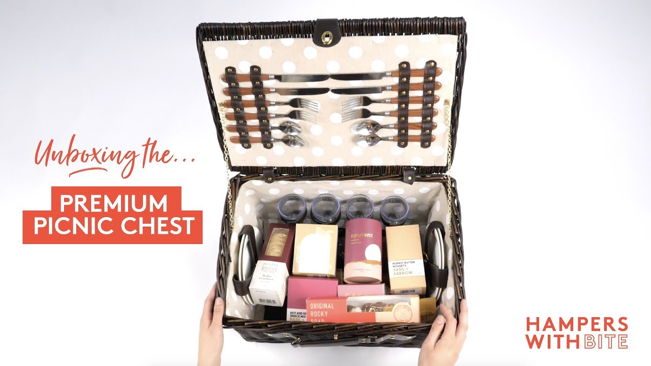 The Premium Picnic Chest  | Hampers With Bite