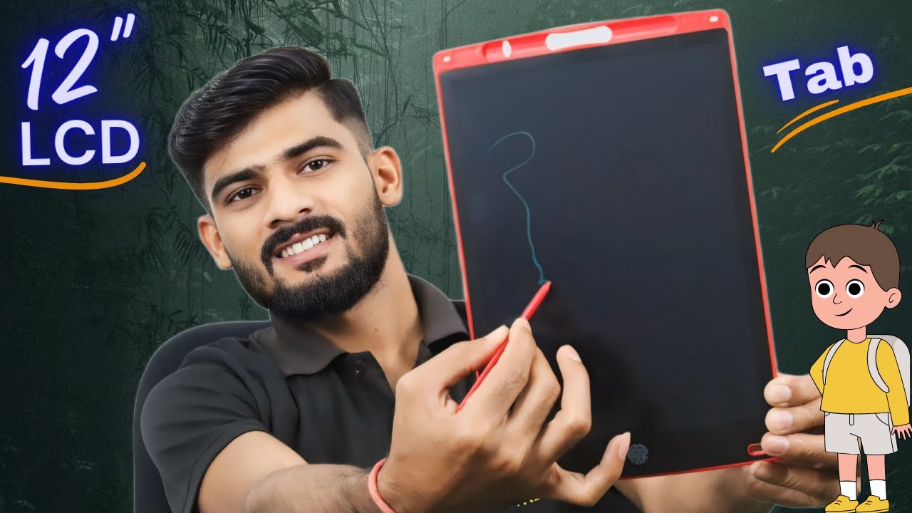 12'' Inches LCD Writing Tablet Unboxing And Review | Digital Writing Tablet Rs.99/- Only ?