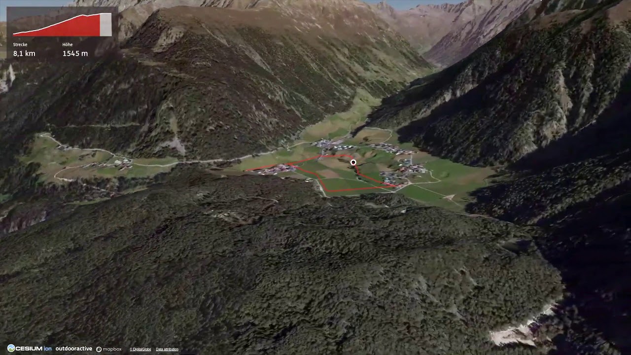 Zufahrt zum Hotel Tauferberg in Niederthai