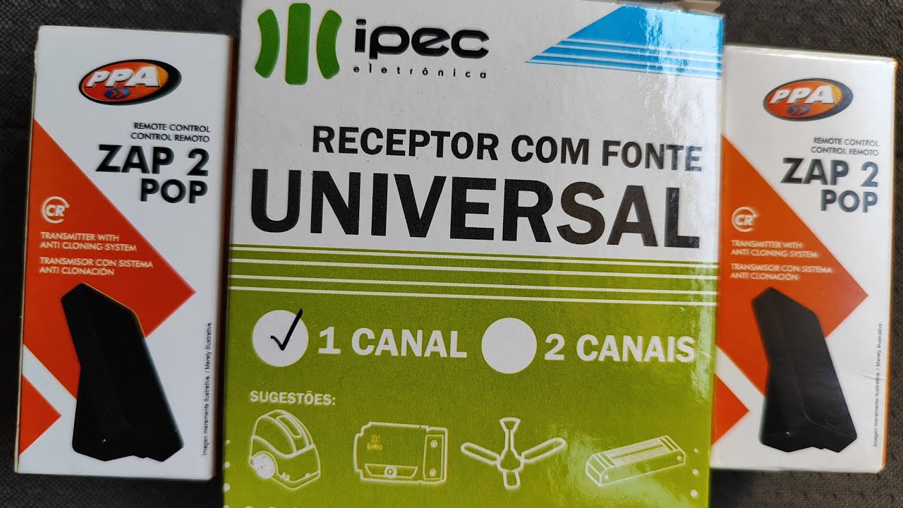 receptor ipec , instalar e programar