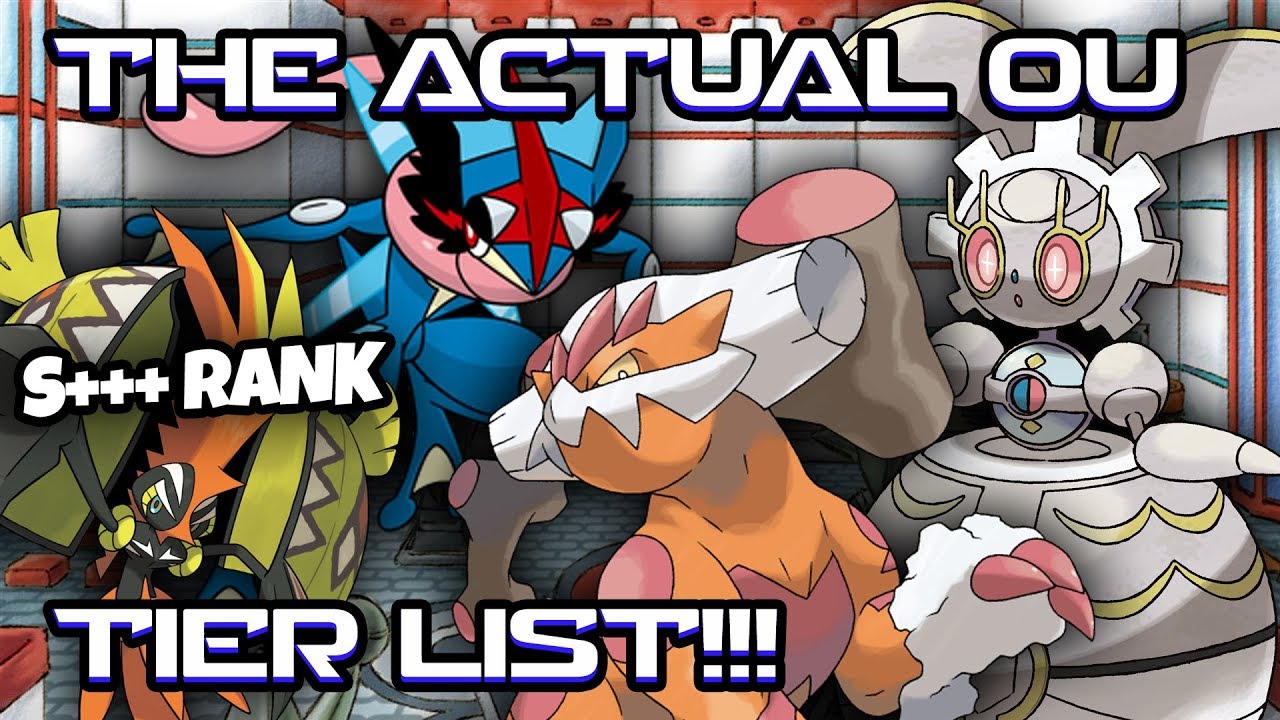 THE ACTUAL OU TIER LIST