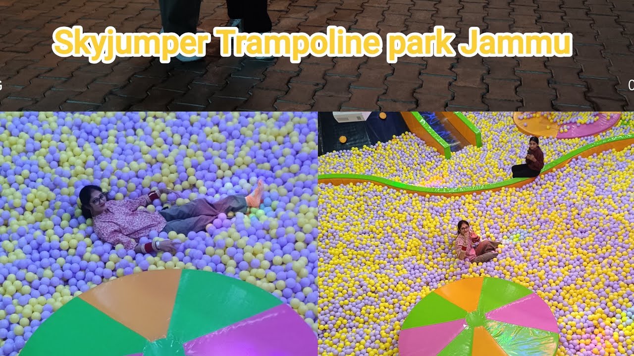 Skyjumper Trampolin park Jammu #jammu #kujwanijammu