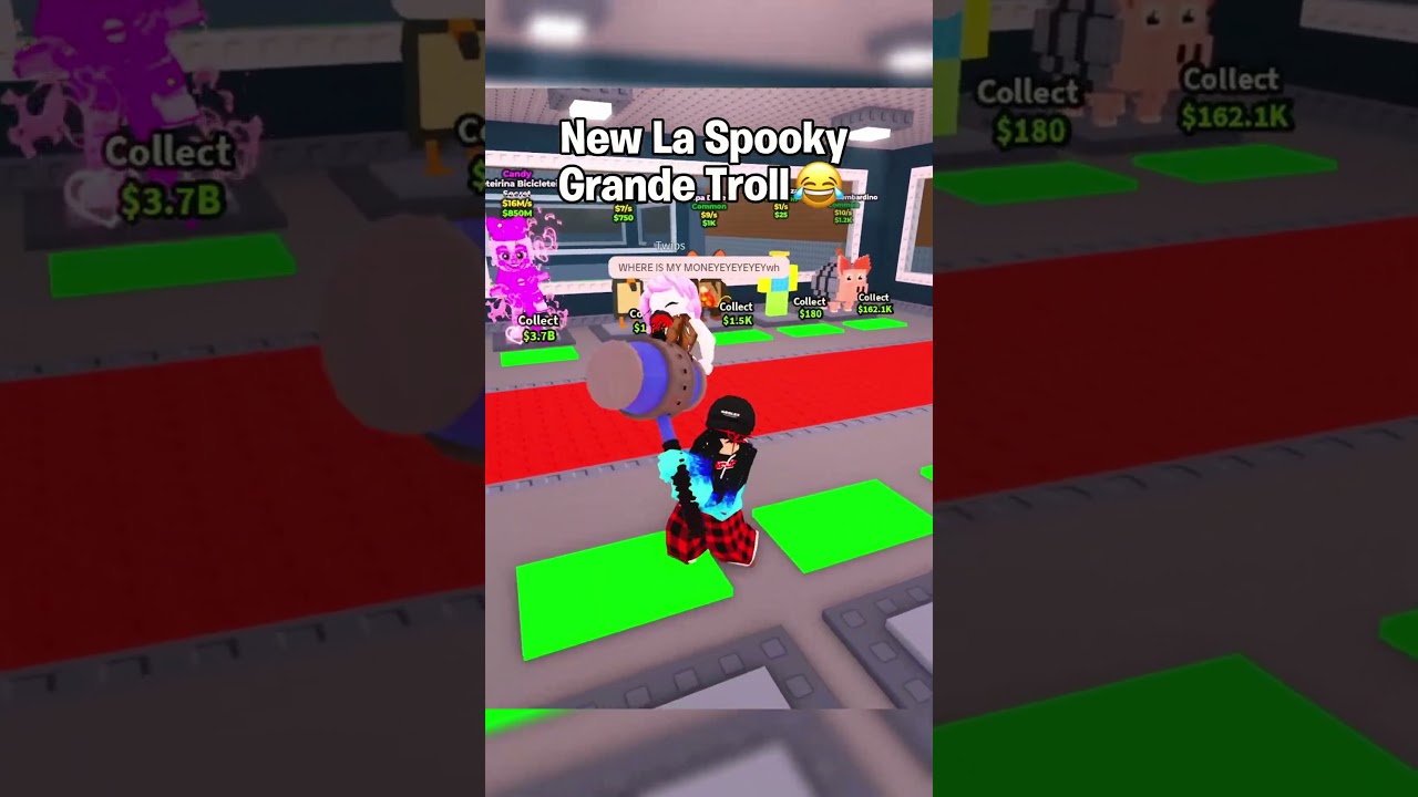 New La Spooky Grande Troll😂 #roblox #robloxshorts #stealabrainrot #usa