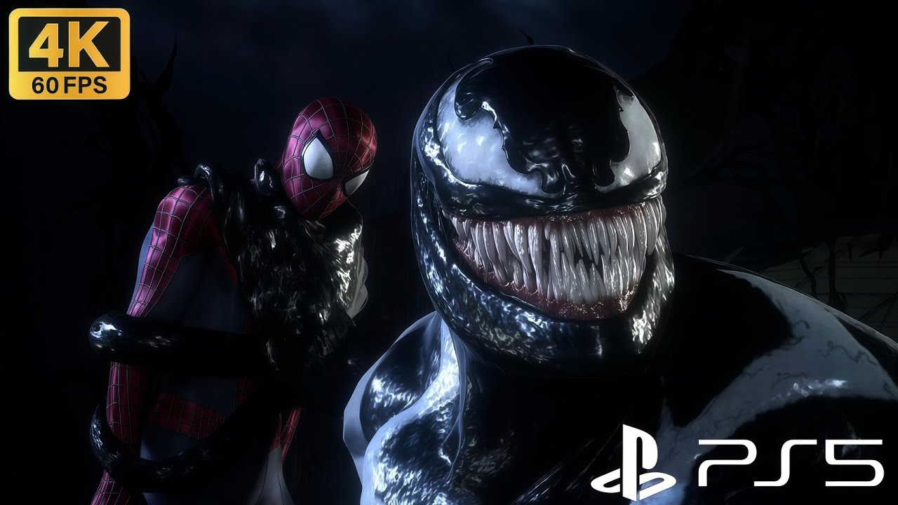 Marvel Spider-Man 2: ANDREW GARFIELD SUIT  FIGHTING VENOM (Ps5) 4K 60FPS