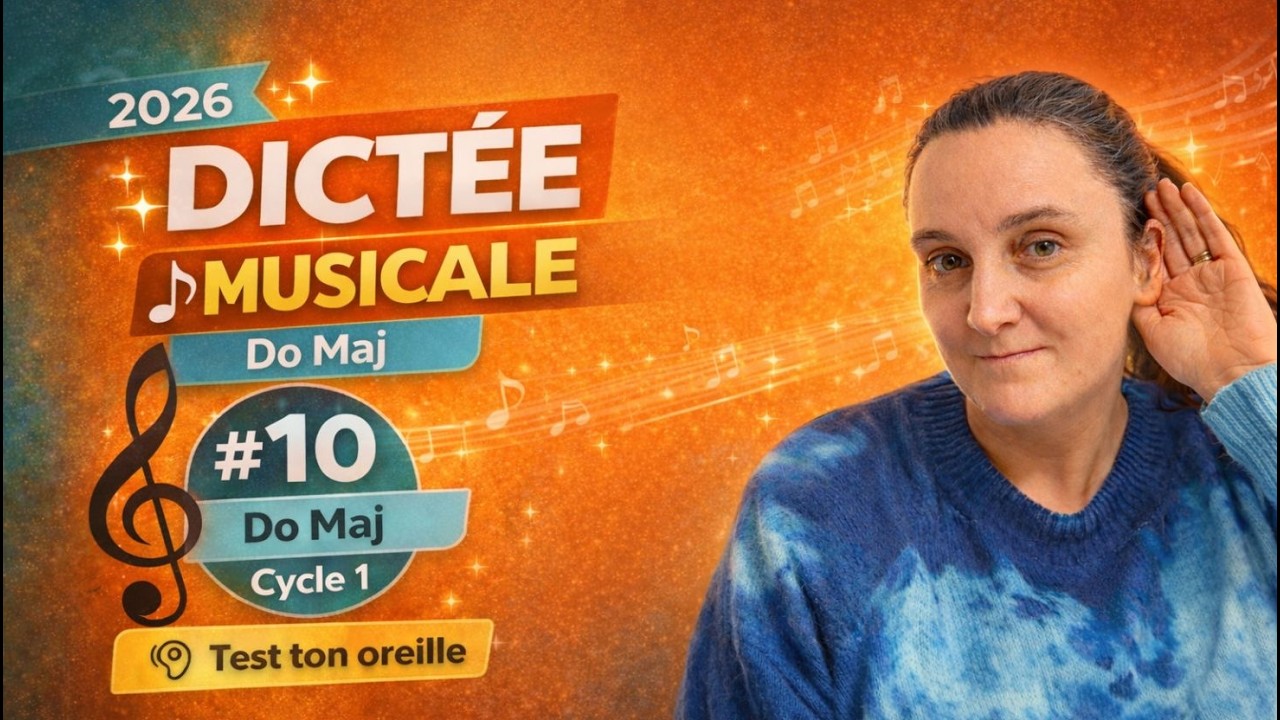 Défi Dictée Musicale : Pouvez-vous maîtriser la Dictée 10