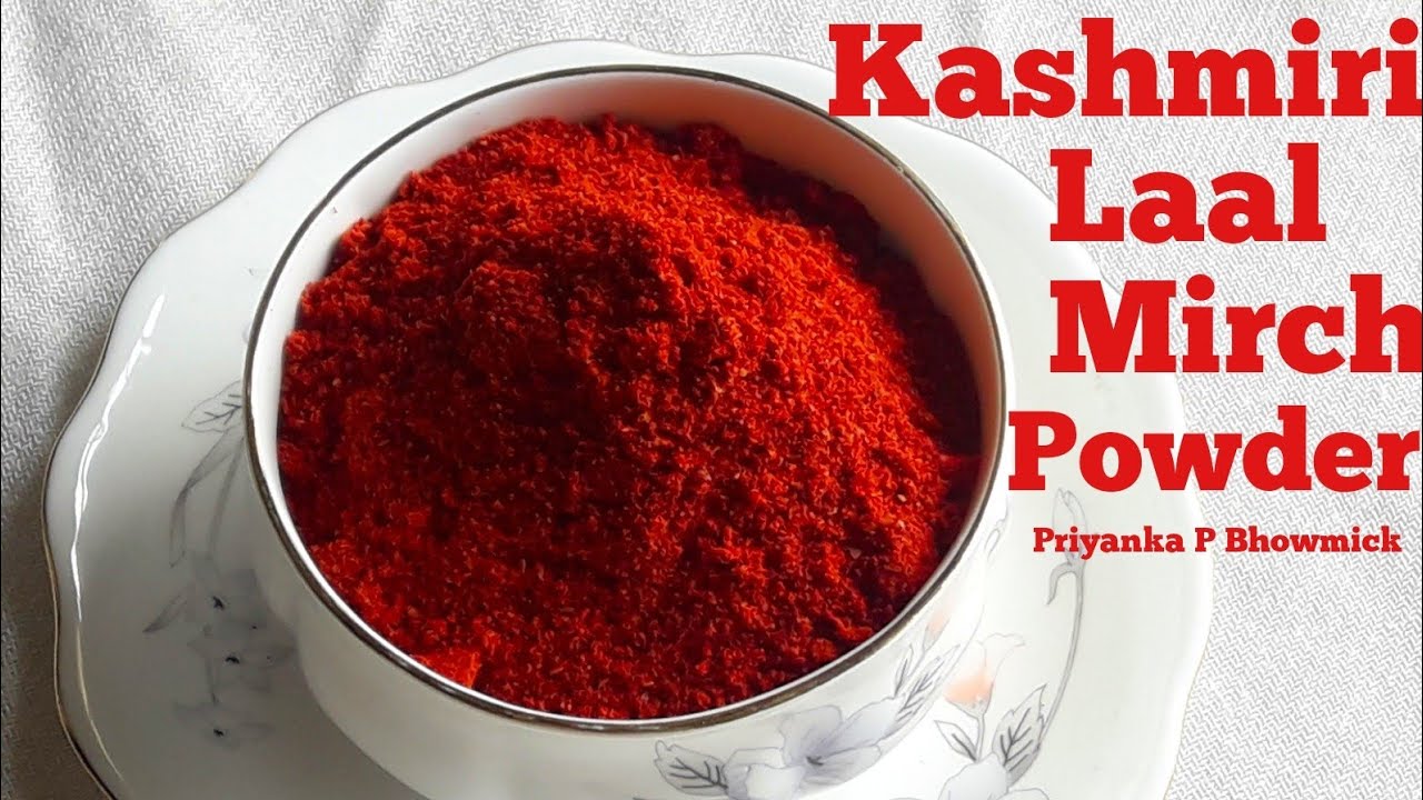 Kashmiri Red Chilli Powder making at home #chilli #red_chilli ||kashmiri