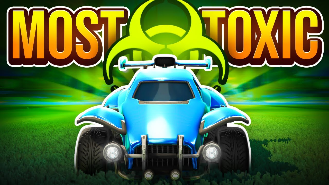 Being Toxic to the MOST TOXIC RL Player Ever...(1v1 for Pride)