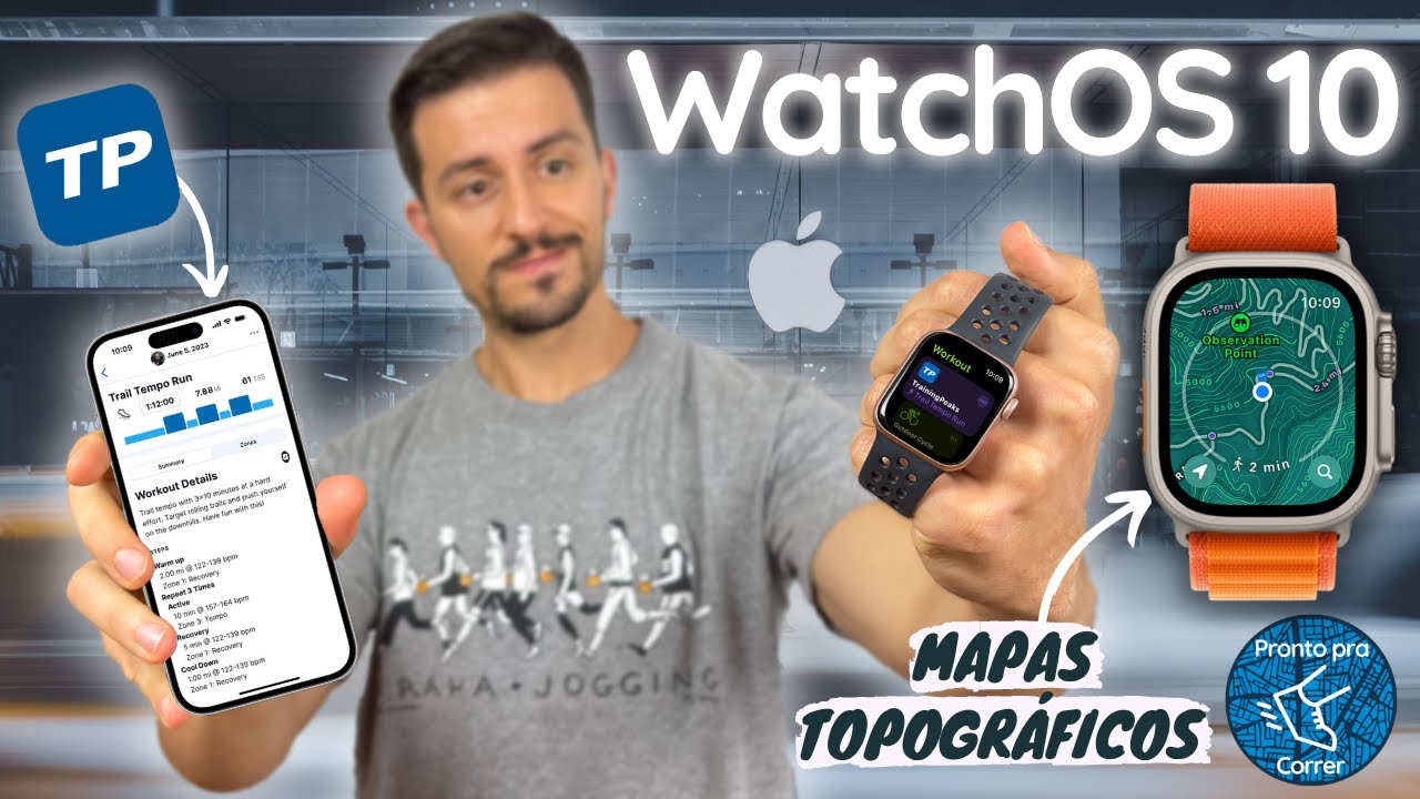 Mais novidades da Apple para os corredores: WatchOS 10!