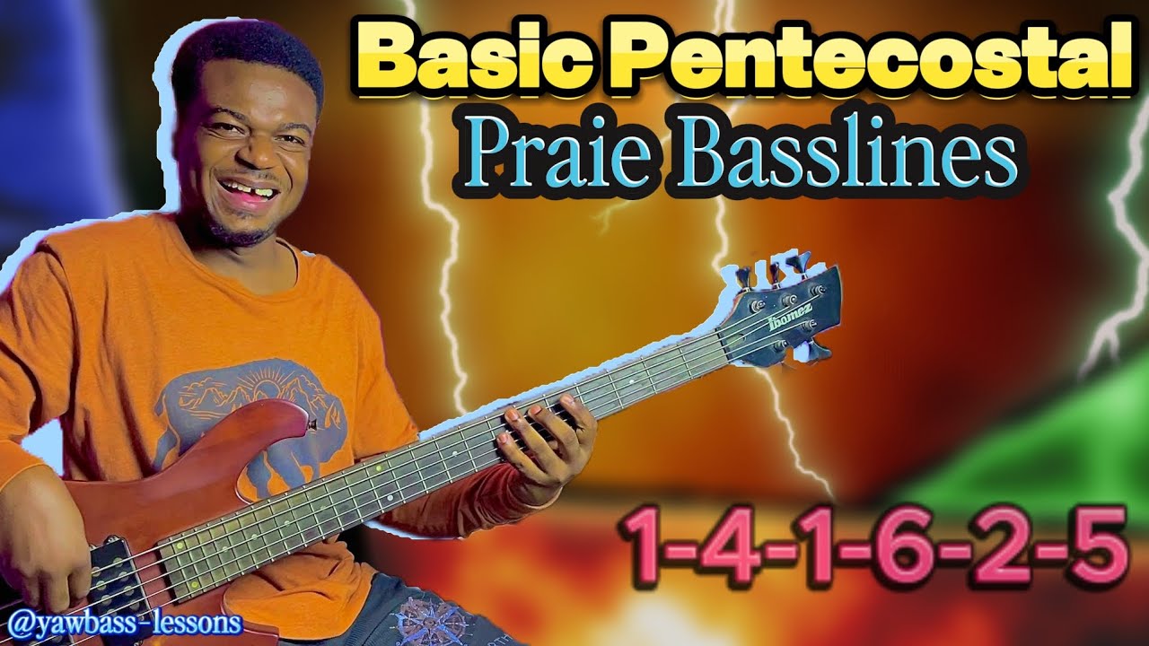 Pentecostal Praise Bass Lines/Patterns Every Bass Player Must Learn. BASS LESSONS