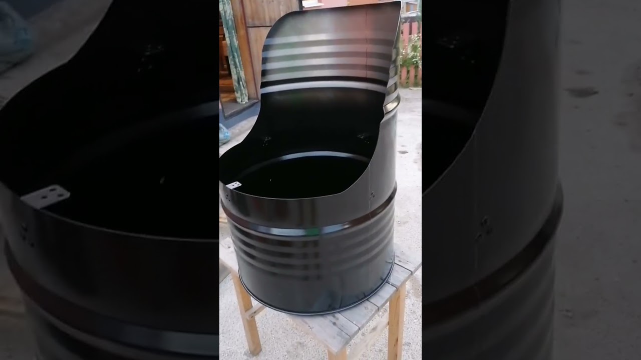 Кресло Harley Davidson из 200л бочки