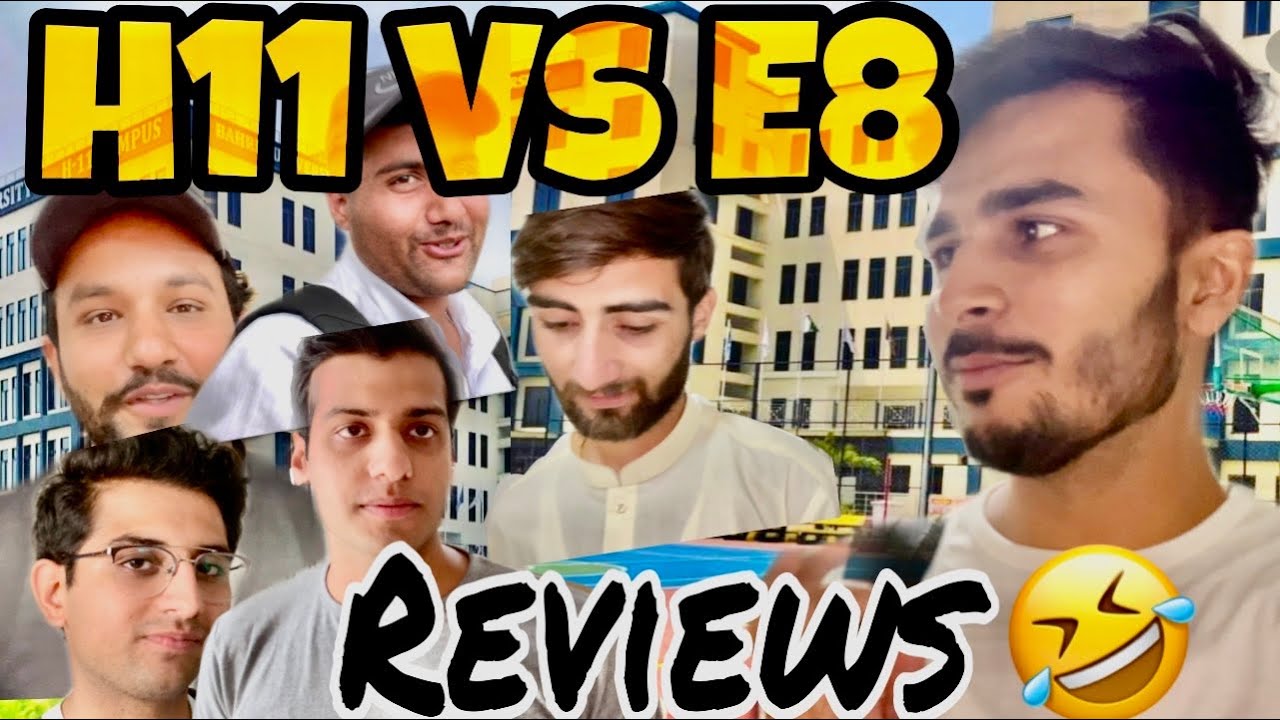 Bahria University H-11 Campus VS E-8 Campus | Classmates Reviews | Who wins ..???🤔🤔