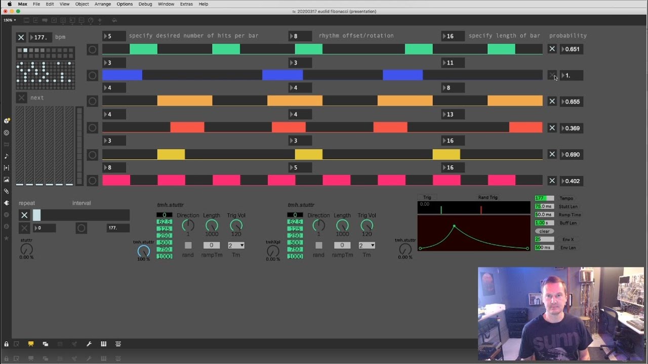 Tom Hall MaxMSP Show & Tell - Further_In 05.22.2019