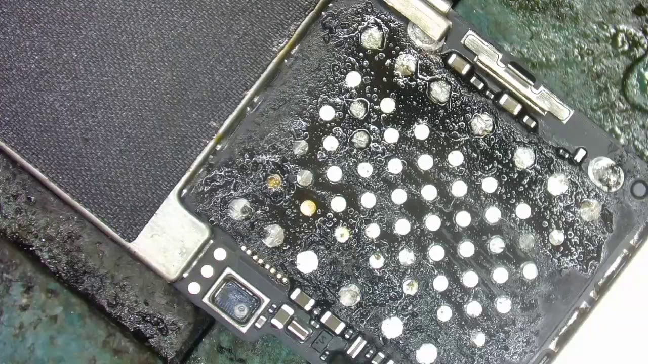 Cara angkat cetak pasang nand iphone 6