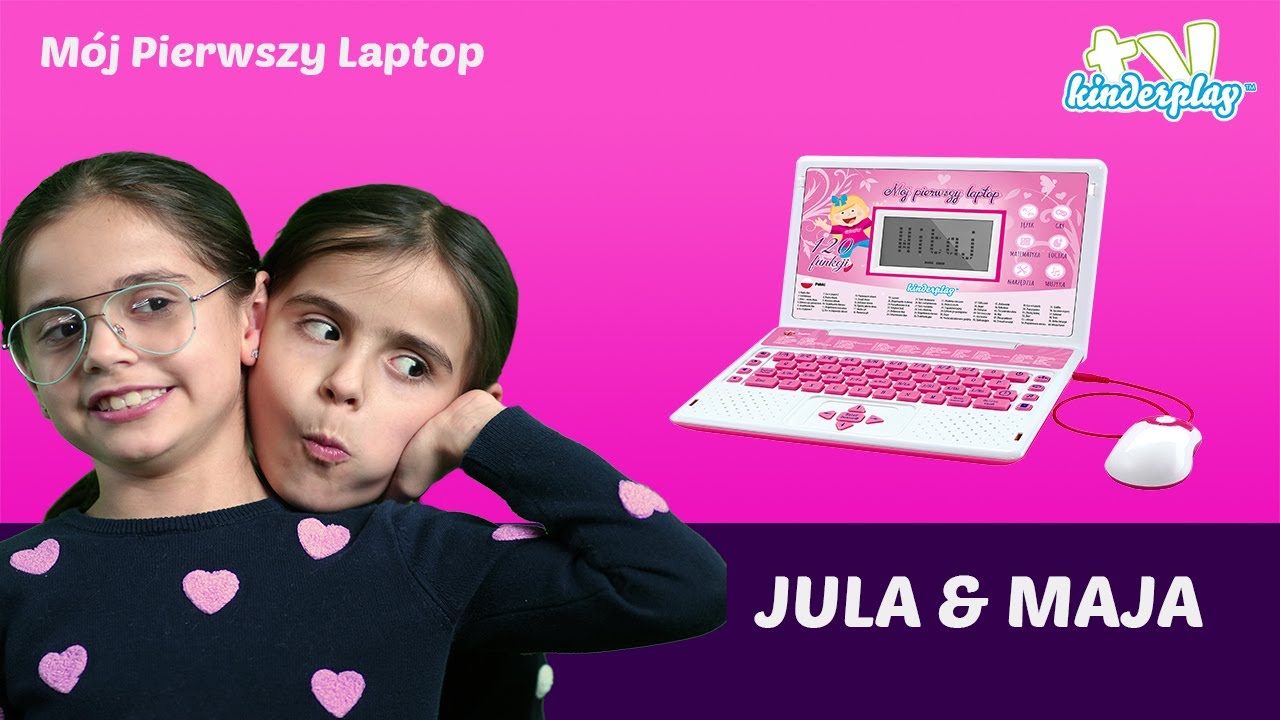 Mój pierwszy laptop - Maja i Jula