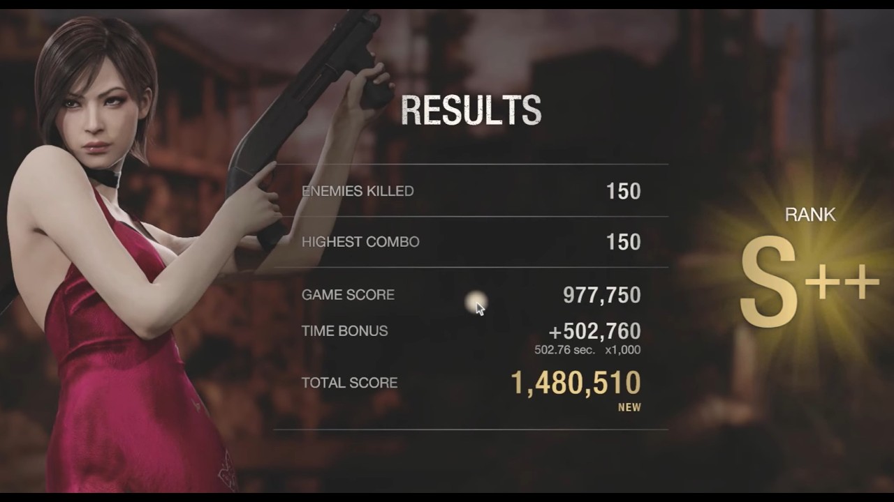 Waiting for RE9 | RE4R Mercenaries Island Ada S++
