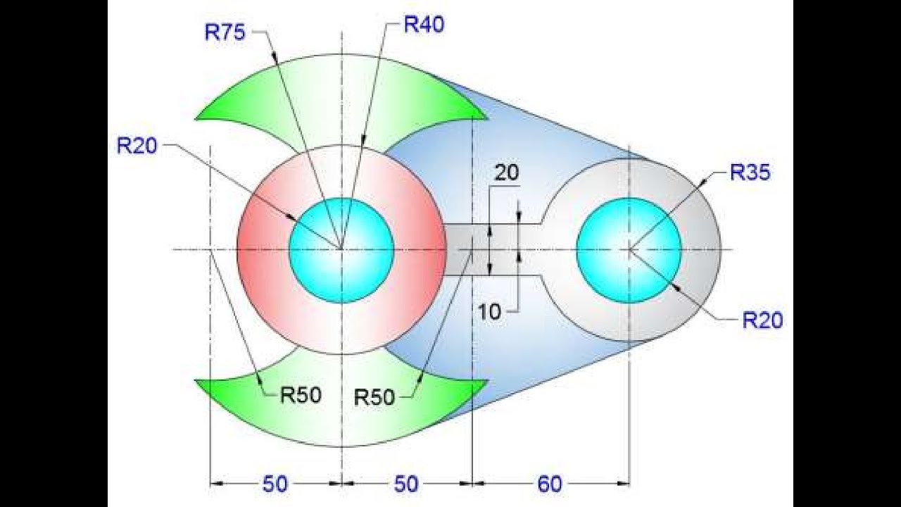 SolidWorks 2D excersise 191