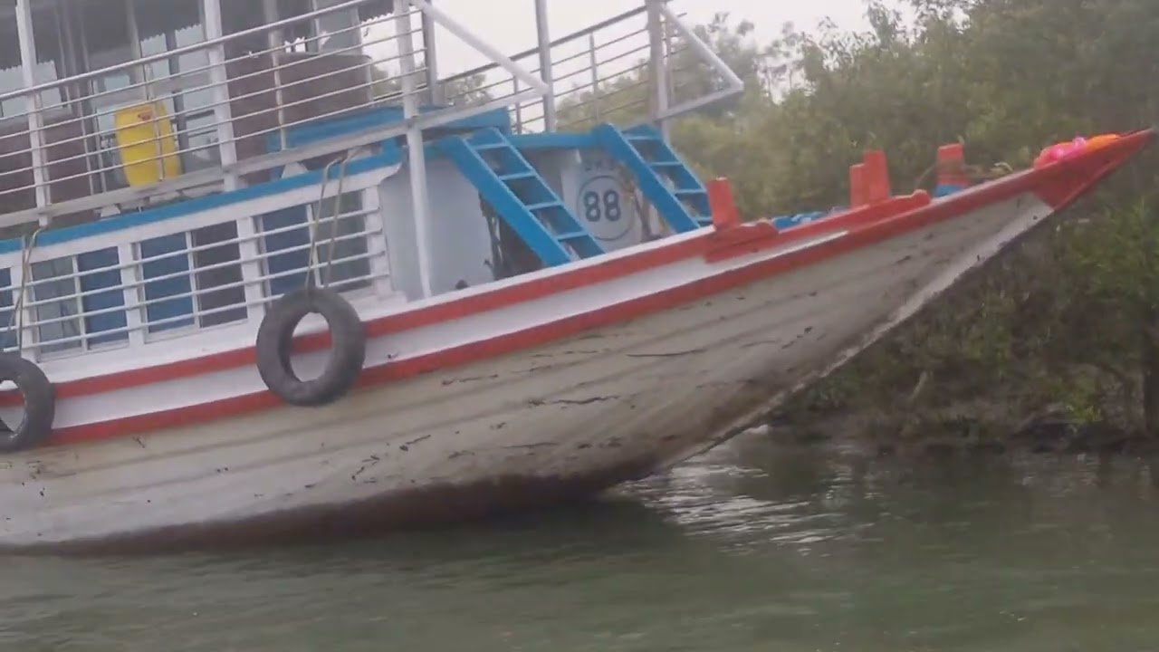সুন্দরবনে লঞ্চের  কিছু দৃশ্য দেখুন