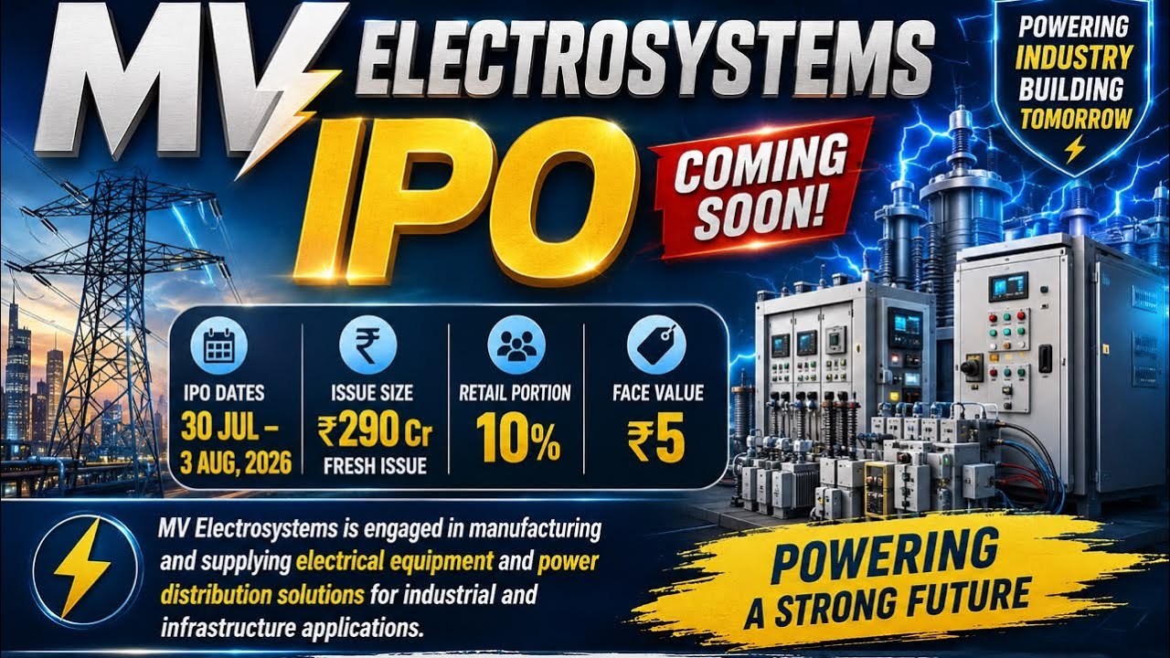 MV Electrosystems IPO 2026 🚀 GMP, Price Band, Review & Should You Apply? 🔥🤩