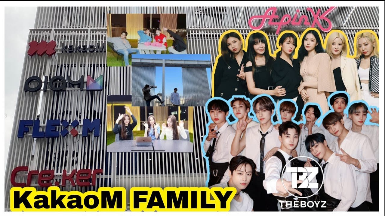 What on PlayM ( Apink ,Victon, Weeekly, Bandage )and Cre.ker ( The Boyz ) building?