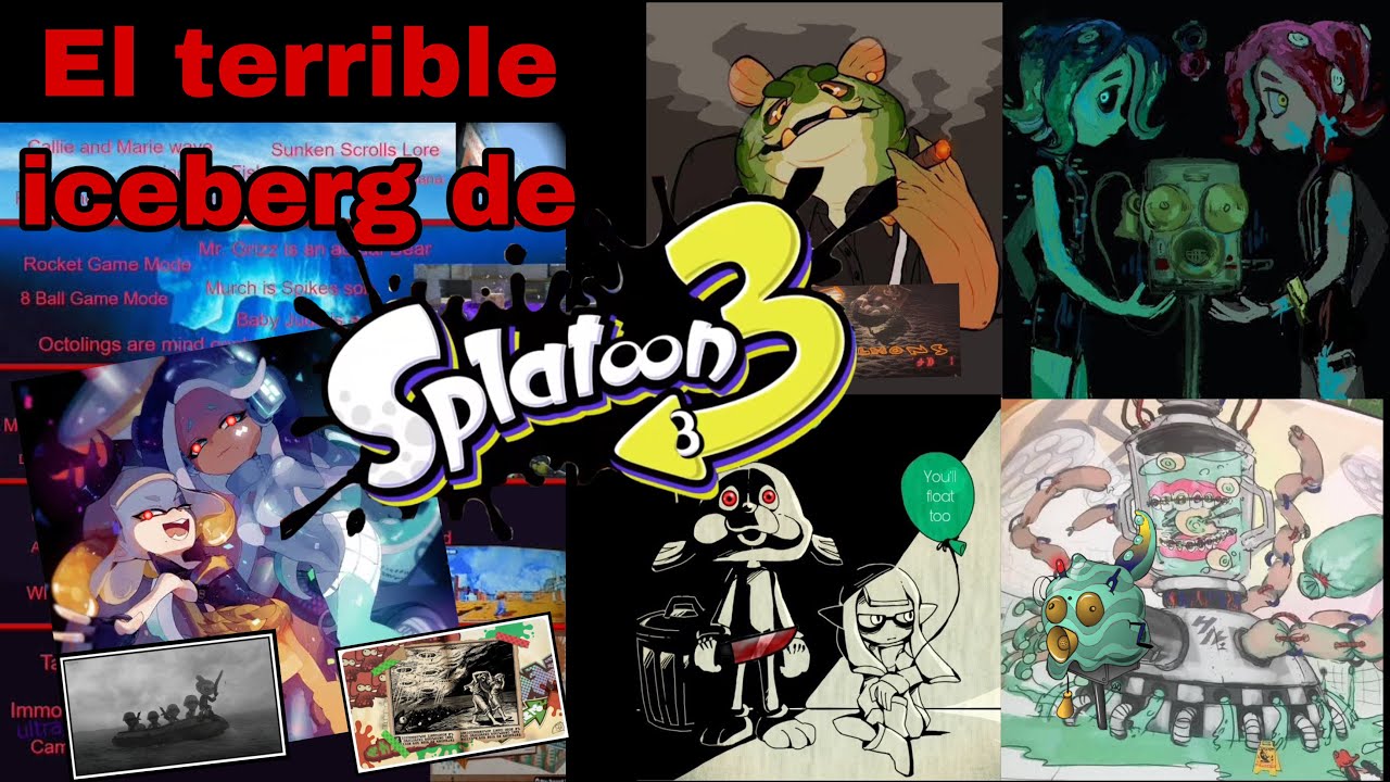 El Iceberg de Splatoon| El secreto de Splatoon| Splatoon 3