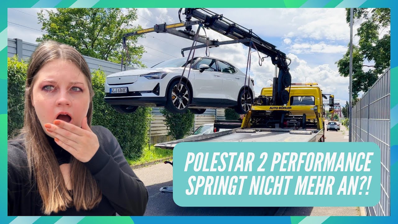 Mein Polestar 2 Testwagen muss abgeschleppt werden😓