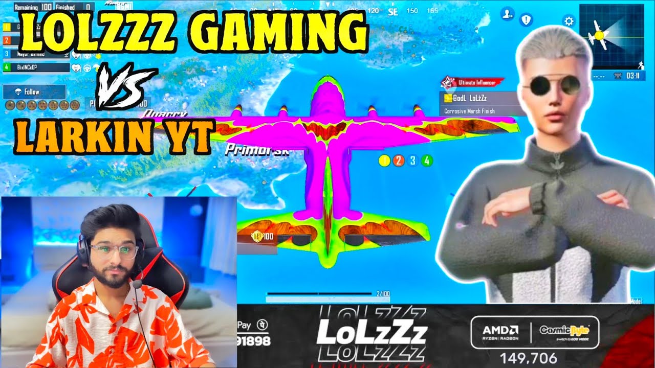 Kamehameha Se Marunga LoLzZz Gaming vs Larkin Yt