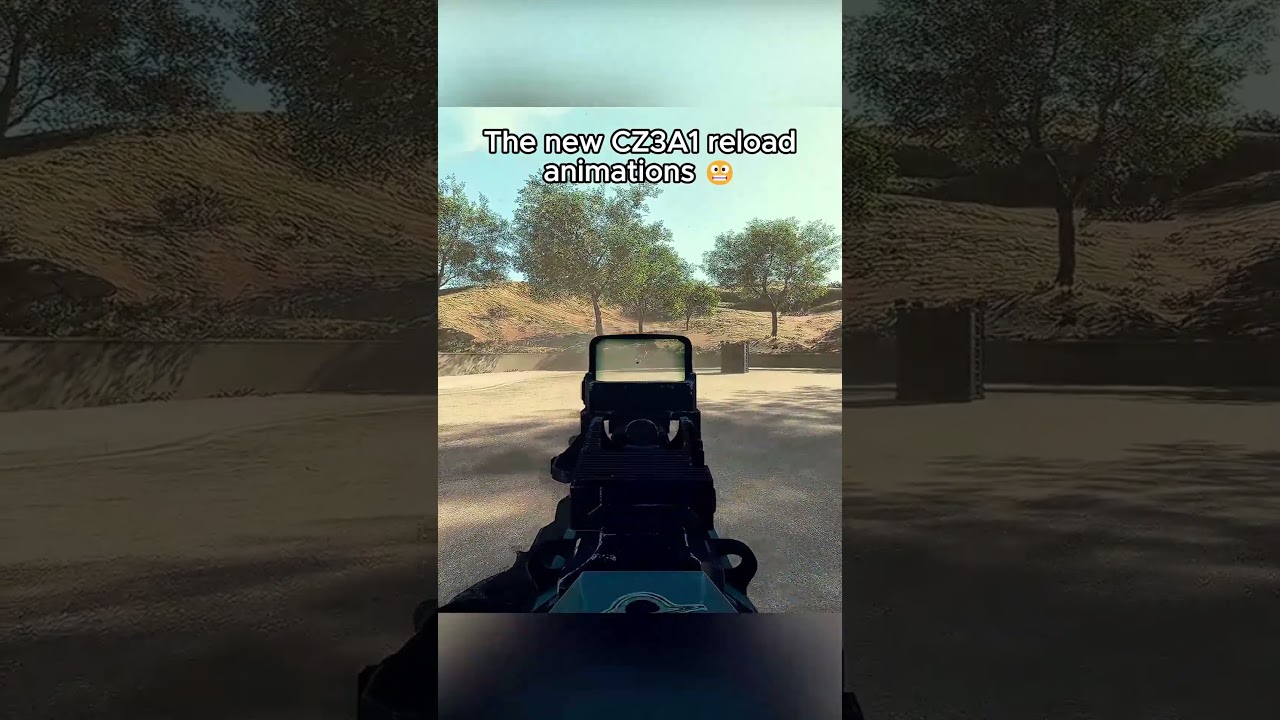 THE NEW CZ3A1 RELOAD ANIMATIONS 😁 #battlefield6 #battlefield6clips #bf6 #bf6clips