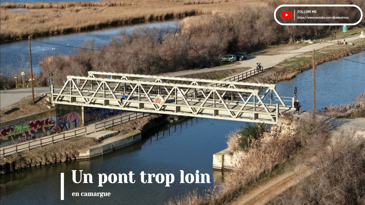 Un pont! #pont#camargue #travel #canal#paradise #drone #nature#occitanie 