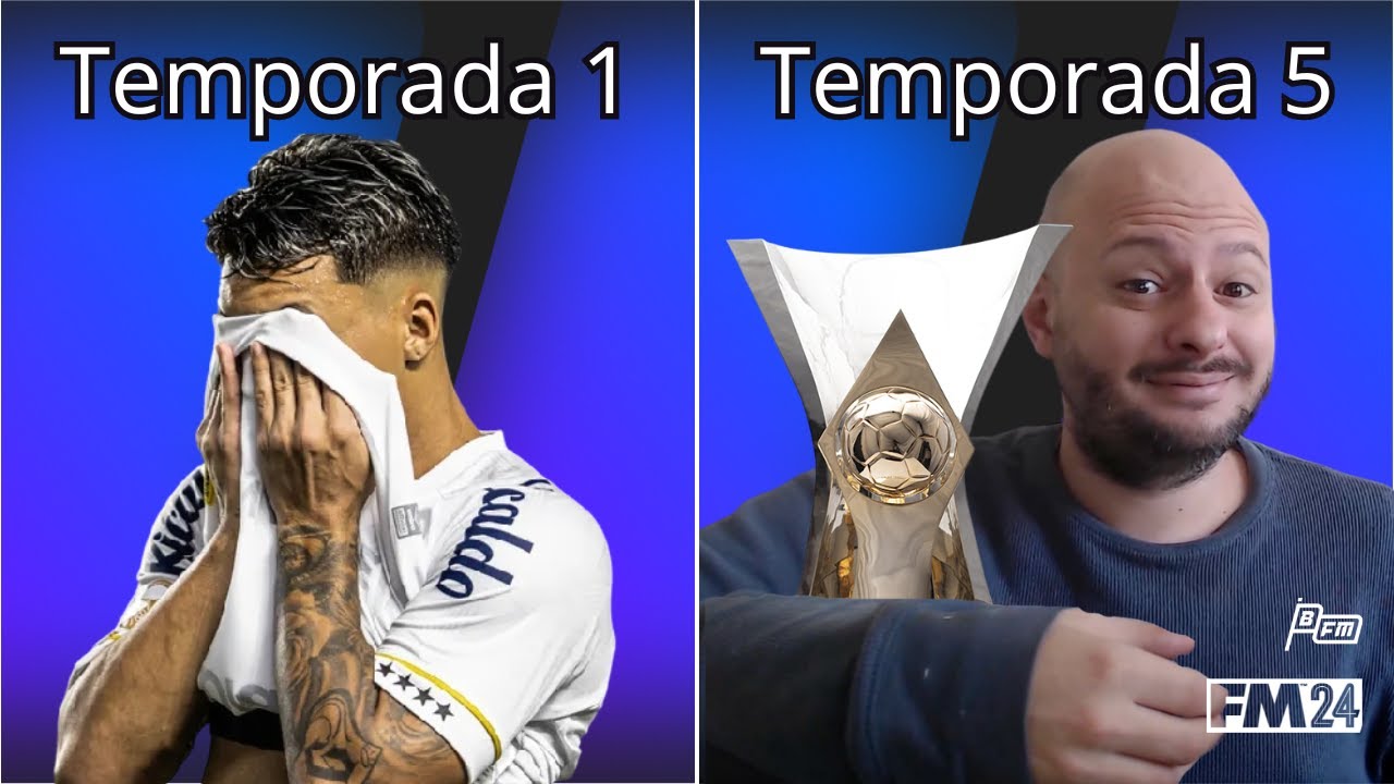 Contratei um craque da Namíbia para levar o Santos de volta às glórias | FM 2024 | REBUILD
