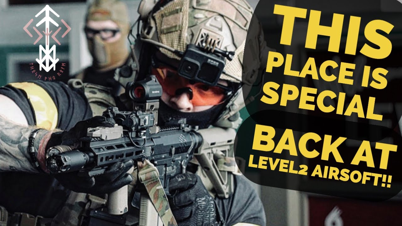 THIS place is SPECIAL! BACK at LEVEL2 airsoft!