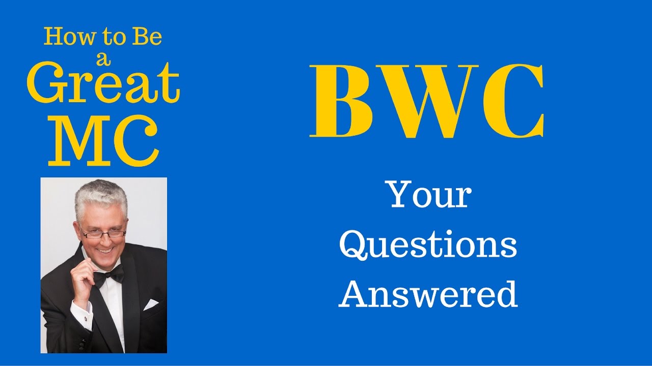 BWC - The perfect routine for any Emcee!
