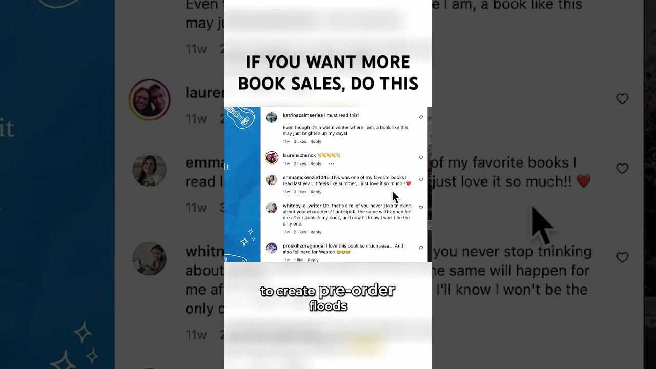 How to get more people to pre-order your book