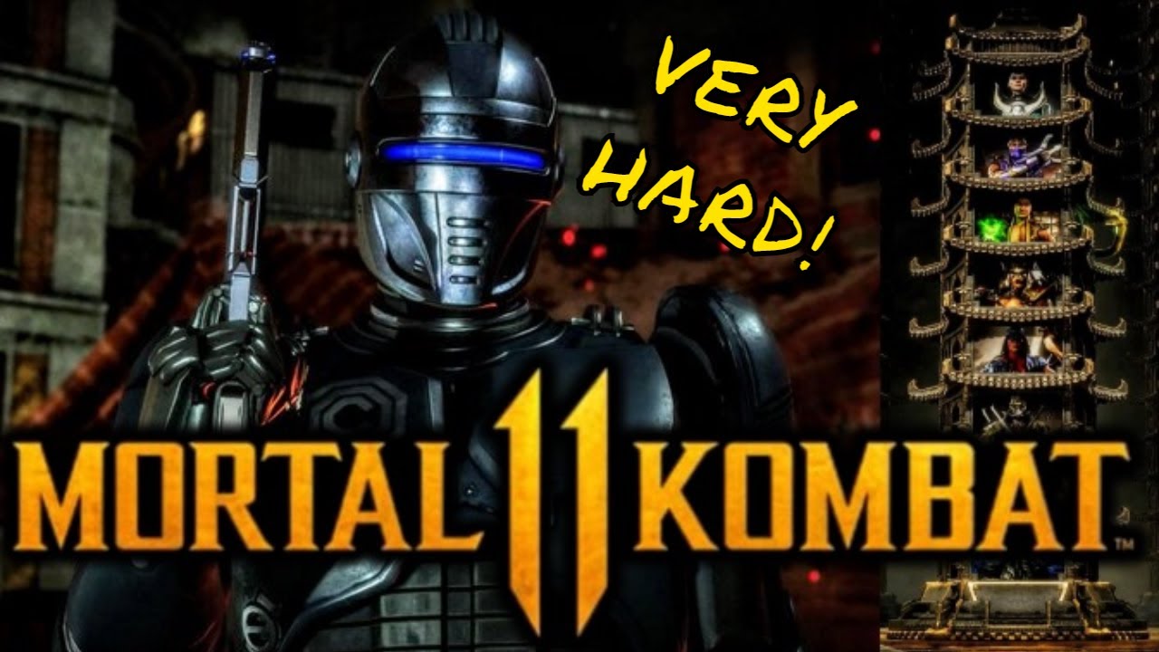 MK11 *ROBOCOP* ОЧЕНЬ СЛОЖНЫЙ КЛАССИЧЕСКИЙ ГЕЙМПЛЕЙ БАШНИ!! (НИ ОДНОГО ПРОИГРАВШЕГО МАТЧА)