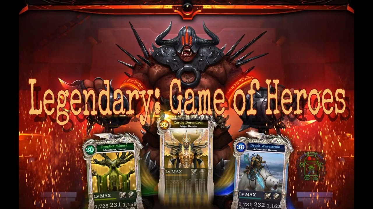 Legendary: Game of Heroes - HD Android Gameplay - RPG Games - Full HD Video (1080p)