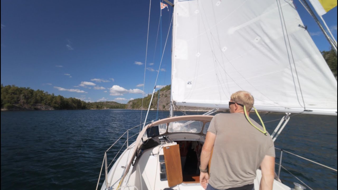 Segeln nach Stockholm: Vorsegel wechseln & Schlechtwetter im Anmarsch ⛵🌧️