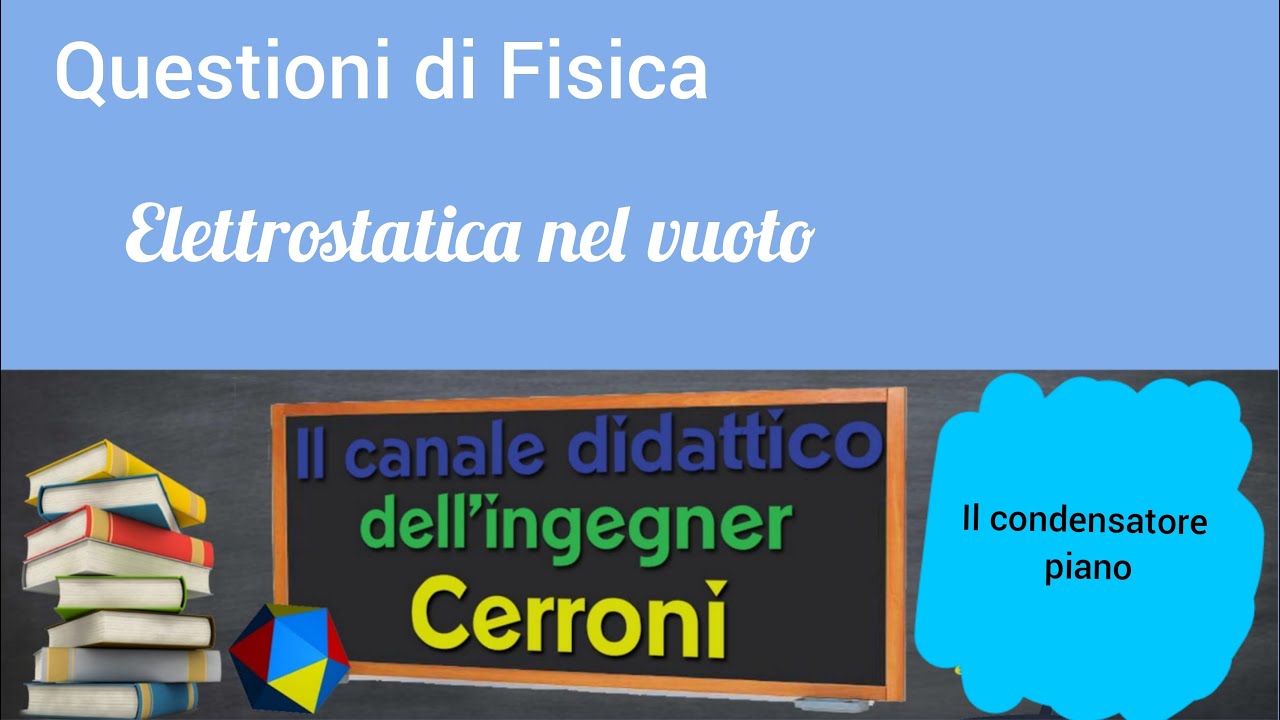 Il condensatore piano ( 54 )