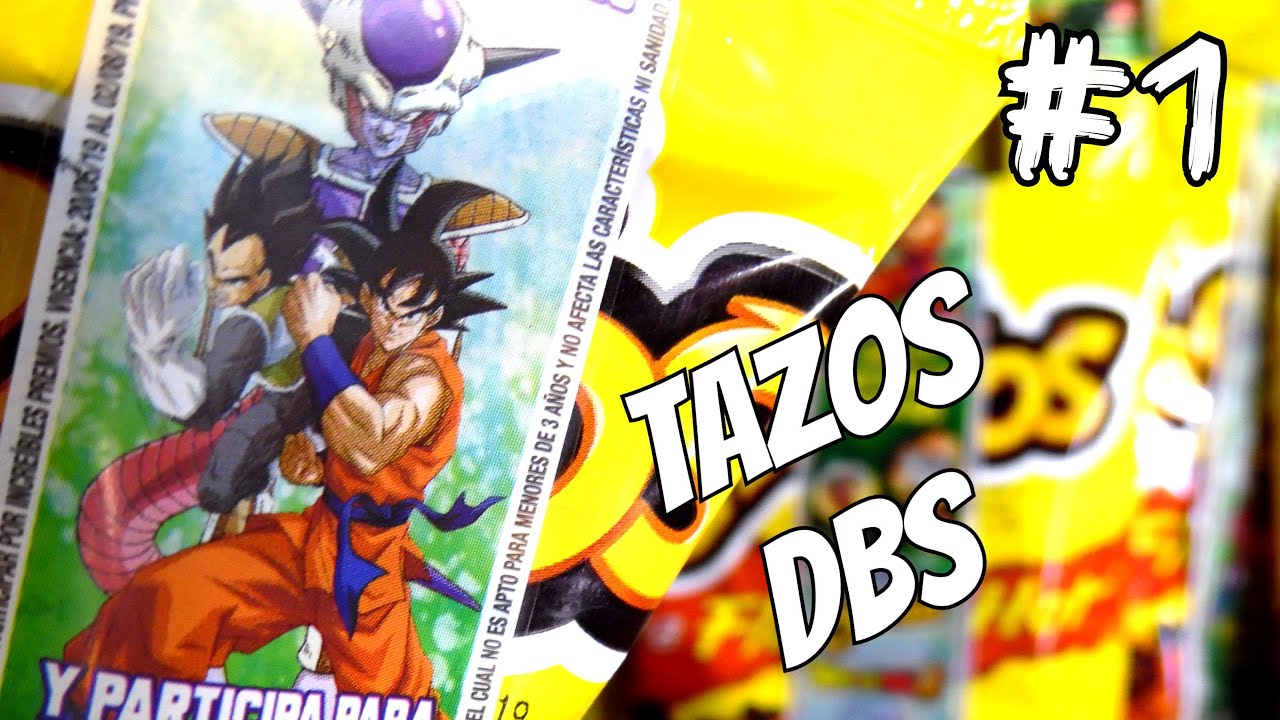 10 cheetos con Tazos de Dragon Ball Super | C-de colecciones