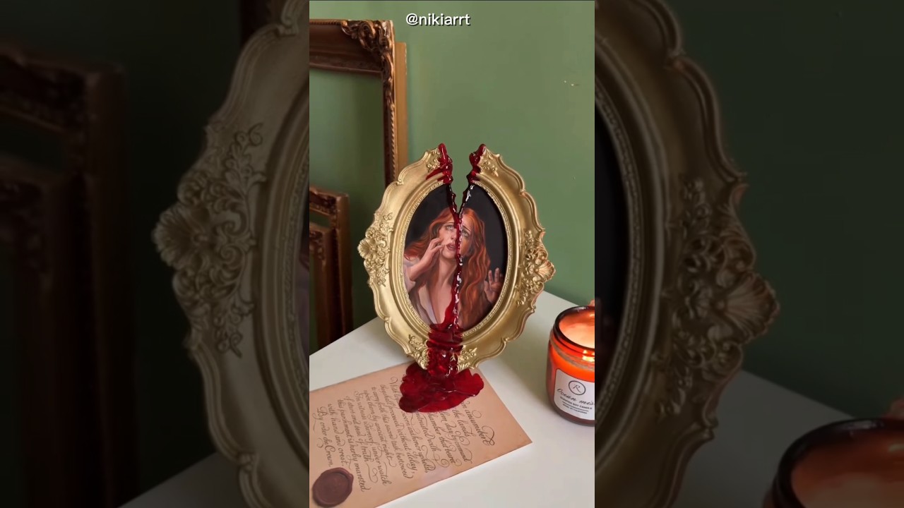CRAZY TALENT!! - 3D Frame Art* #ytshorts
