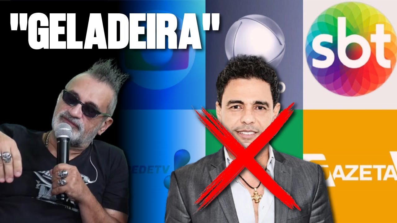 EMISSORAS DE TV SE UNEM CONTRA ZEZÉ DI CAMARGO APÓS ATAQUE AO SBT