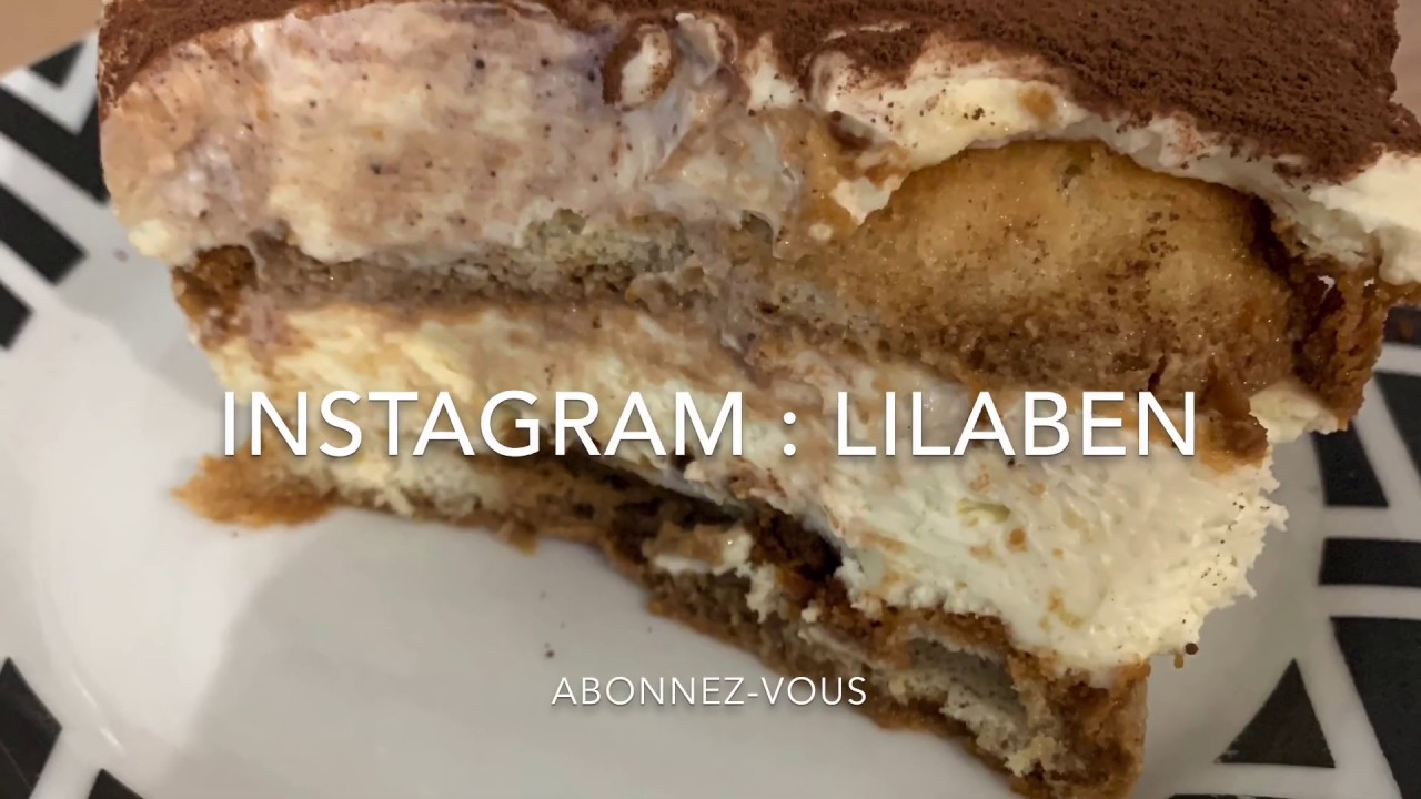 Tiramisu biscuits à la cuillère et spéculos! Une tuerie