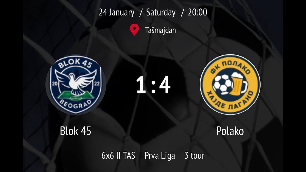 Pregled: Blok 45 — Polako (Prva Liga 6x6 PAL II TAS)
