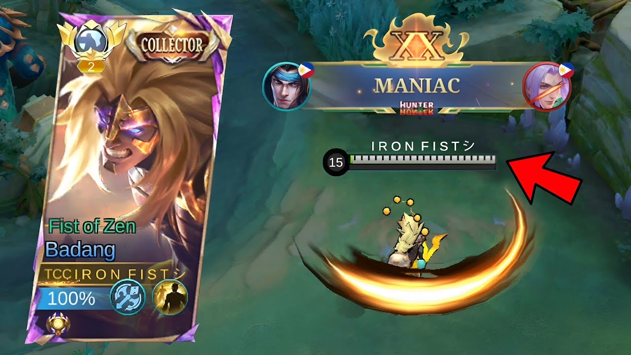 MANIAC! BADANG SUPER AGRESSIVE | NO EDIT GAMEPLAY - MLBB